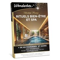 Coffret cadeau Wonderbox Prestige Rituels Bien-être et Spa
