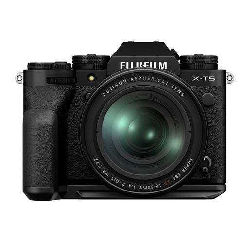Appareil photo hybride Fujifilm X-T5 noir + XF 16-80mm f/4 R OIS WR