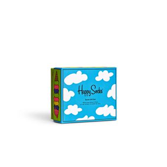 Pack de 2 paires de chaussettes hautes et mi-bas Happy Socks Sunny Day Gift Set Taille 36-40