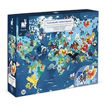 Puzzle éducatif géant Mythes et Légendes 350 pcs