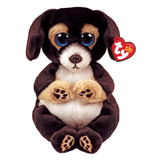 Ty Multicolore Animal En Peluche Beanie Bellies Medium Ranger Le Chien 30 Cm
