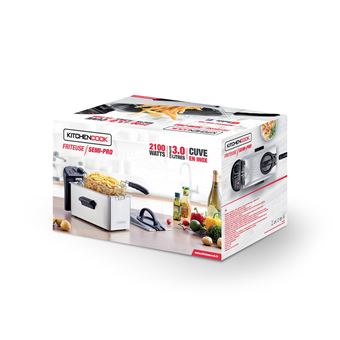 Friteuse semi-professionnelle Kitchen Cook K-Fry 2100 W Inox