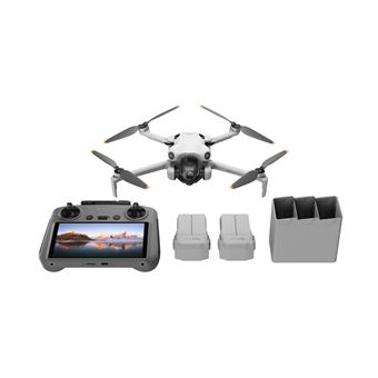 Drone Dji Mini 4 Pro Fly More Combo avec radiocommande Blanc Drone photo video Achat prix fnac