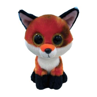 Peluche Ty Beanie Boo's Small Meadow Le Renard Roux et Blanc