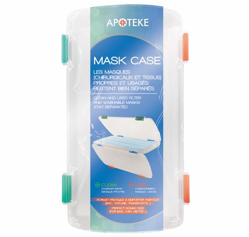 Apoteke doos voor maskers Transparant