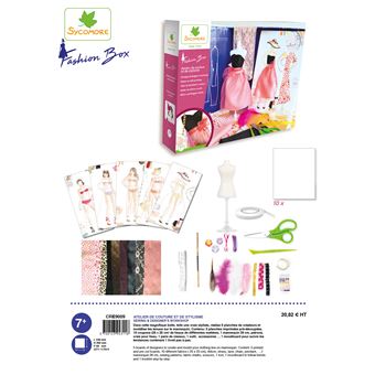 Kit créatif Faujas Fashion Box XL Atelier de Styliste