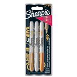 SHARPIE 3 Marqueurs Metallic, Or Argent Bronze, sous Blister