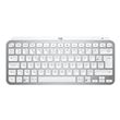 Clavier rétroéclairé sans fil Logitech MX Keys Mini Gris pâle