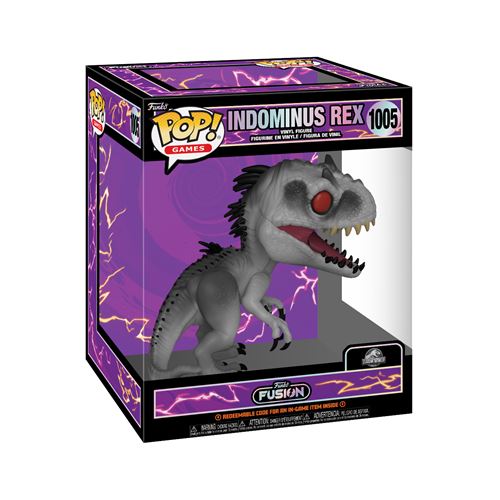 Figurine Funko Pop Games Funko Fusion Indominus Rex with Chase Modèle aléatoire État correct - Funko reconditionné disponible sur Fnac