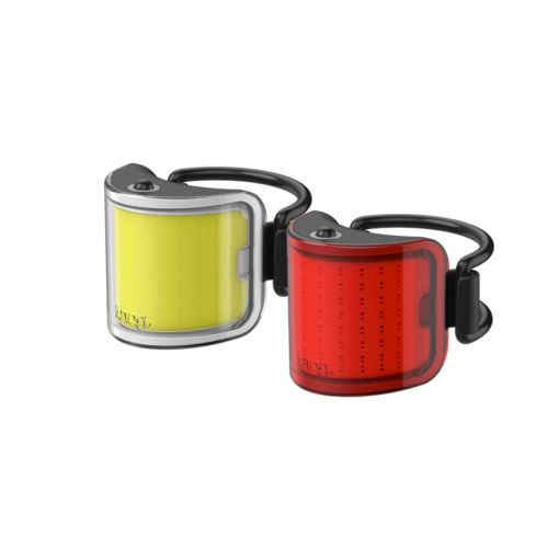 Set d’éclairage Knog KN439 Jaune et Rouge