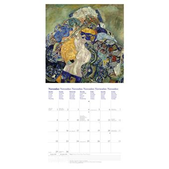 Calendrier TeNeues Klimt 2021 30 x 30 cm