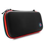 Sac de voyage Just For Games Stealth Premium pour Nintendo Switch/Nintendo Switch Lite Noir et Rouge