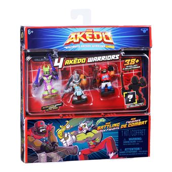 AKEDO ASST PACKS WARRIOR 4 FIGURINES W1