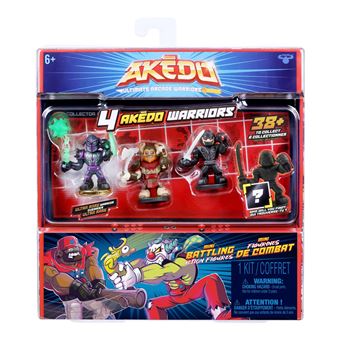 AKEDO ASST PACKS WARRIOR 4 FIGURINES W1