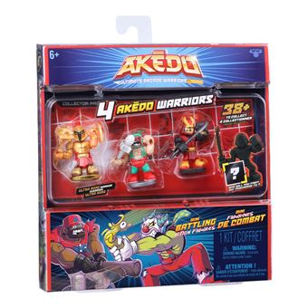 AKEDO ASST PACKS WARRIOR 4 FIGURINES W1