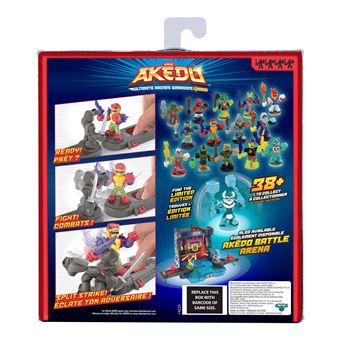 AKEDO ASST PACKS WARRIOR 4 FIGURINES W1