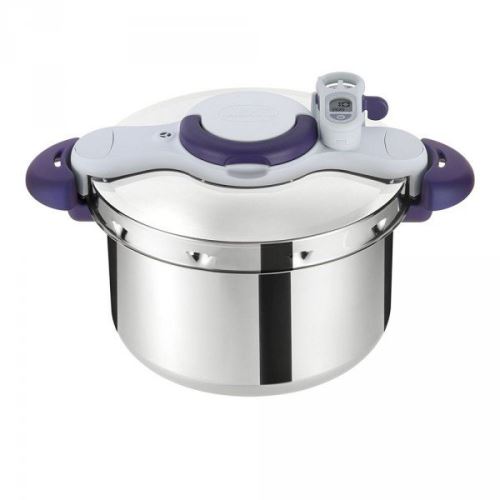 SEB ClipsoMinut Perfect - Snelkookpan met hoes - 39 x 29.5 x 26.6 cm - 9 l - paars