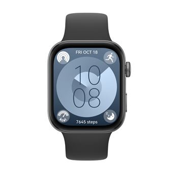 Pack Montre connectée Huawei Watch Fit 3 avec bracelet Noir + FreeBuds SE 2 Blanc