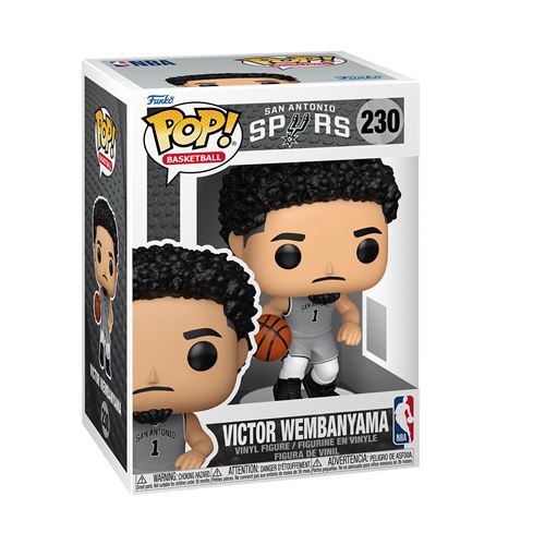 Figurine Funko Pop Basketball San Antonio Spurs Victor Wembanyama - vue 1