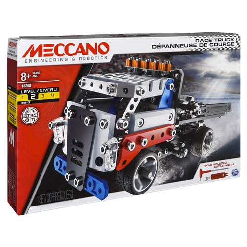 Jeu Meccano D&eacute;panneuse Th&egrave;me course 