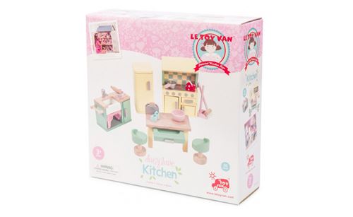 Le Toy Van - Ensemble de meubles de cuisine pour maison de poupée - Bois - Image 5