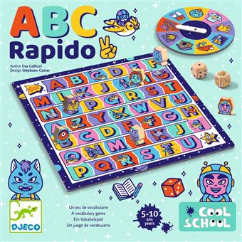 Jeu écriture et lettres Djeco ABC Rapido