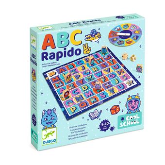 Jeu écriture et lettres Djeco ABC Rapido