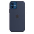 Coque en silicone Apple MagSafe pour iPhone 12 et 12 Pro Marine intense