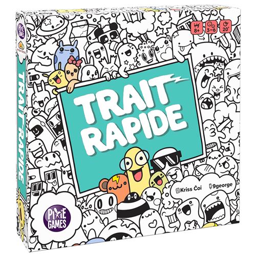 Pixie Games Multicolore Jeu D’ambiance Trait Rapide
