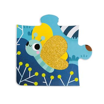 Puzzle tactile Janod Les animaux de la forêt 20 pièces