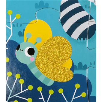 Puzzle tactile Janod Les animaux de la forêt 20 pièces