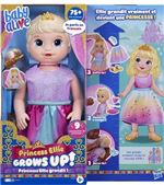 Poupon Hasbro Gaming Baby Alive Princesse Ellie Grandit