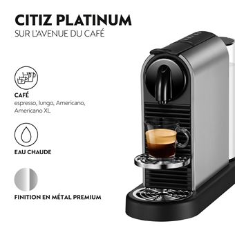 Machine à café Magimix Nespresso Citiz Platinum 11715 1260 W Gris Titane