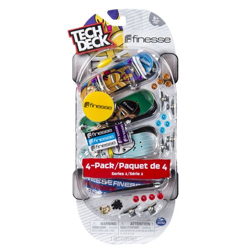 Finger Skates X4 Et Accessoires Tech Deck Le Pack De 4 Et Accessoires - vue 4