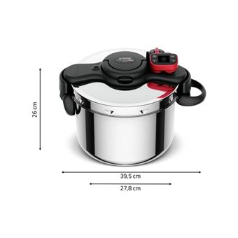 SEB Cocotte-minute 9 L Clipso Now+  Minuteur intelligent P4904950