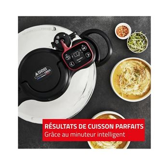 SEB Cocotte-minute 9 L Clipso Now+  Minuteur intelligent P4904950