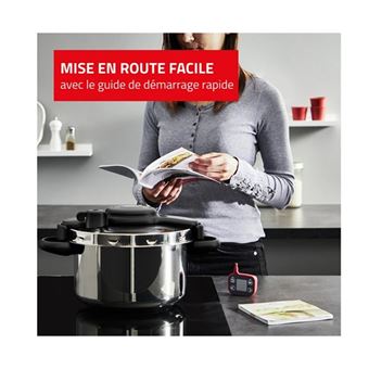 SEB Cocotte-minute 9 L Clipso Now+  Minuteur intelligent P4904950