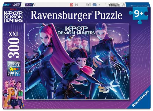Puzzle 300 Pièces XXL Ravensburger Kpop Demon Hunters