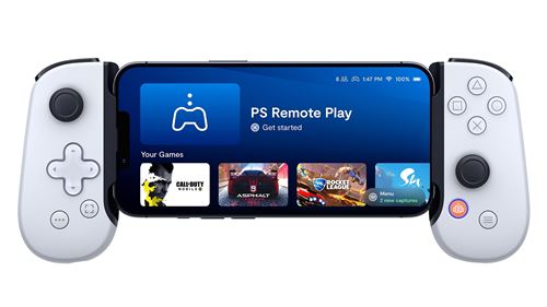 BACKBONE One PlayStation® Edition für iPhone, Weiß; Gamepad