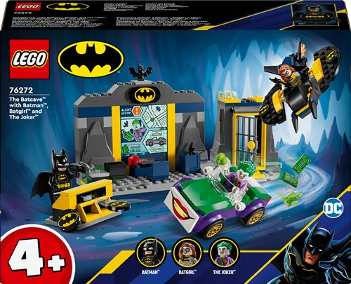 LEGO® DC Batman™ 76272 La Batcave™ avec Batman™, Batgirl™ et Le Joker™