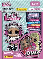 Jeu de cartes Panini Album 5 pochettes Stickers L.O.L. Surprise