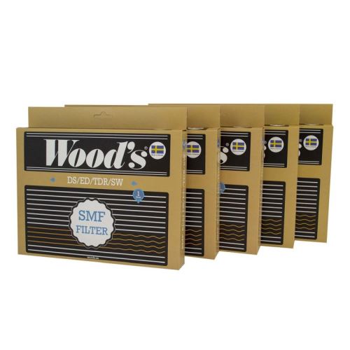 Lot de 5 Filtres recharge SMF Wood's pour les déshumidificateurs DS/ED/TDR