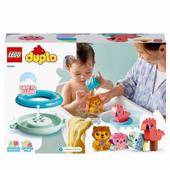 LEGO® DUPLO® 10966 Jouet de bain L’île flottante des animaux