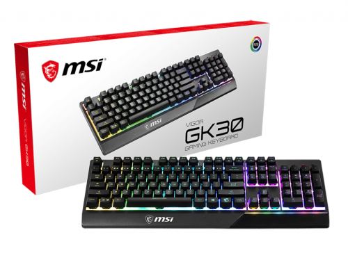 Clavier Gaming Msi Vigor GK30 Noir