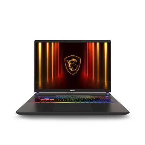 PC portable gaming MSI Vector 16 HX AI A2XWHG-495FR 16" QHD+ 240 Hz Intel® Core™ Ultra 9 32 Go RAM 1 To SSD Nvidia GeForce RTX 5070 Ti Noir