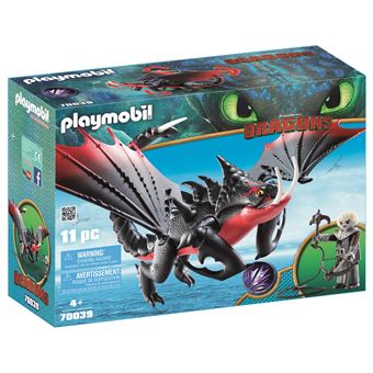 Playmobil Dragons 70039 Agrippemort et Grimmel - Playmobil