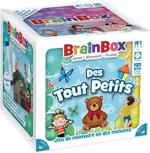 Jeu d’ambiance Asmodee BrainBox Des tout petits