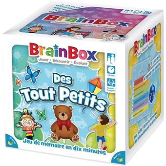 Jeu d’ambiance Asmodee BrainBox Des tout petits