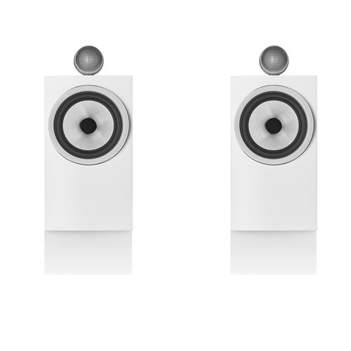 Enceintes biblioth&egrave;ques Bowers & Wilkins 705 S3 Blanc Vendues par paire