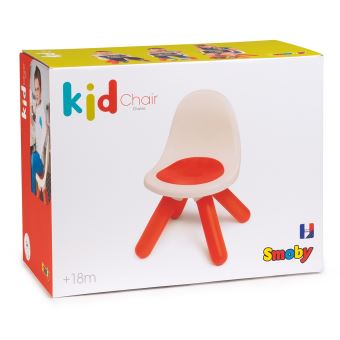 Chaise Smoby Kid Rouge